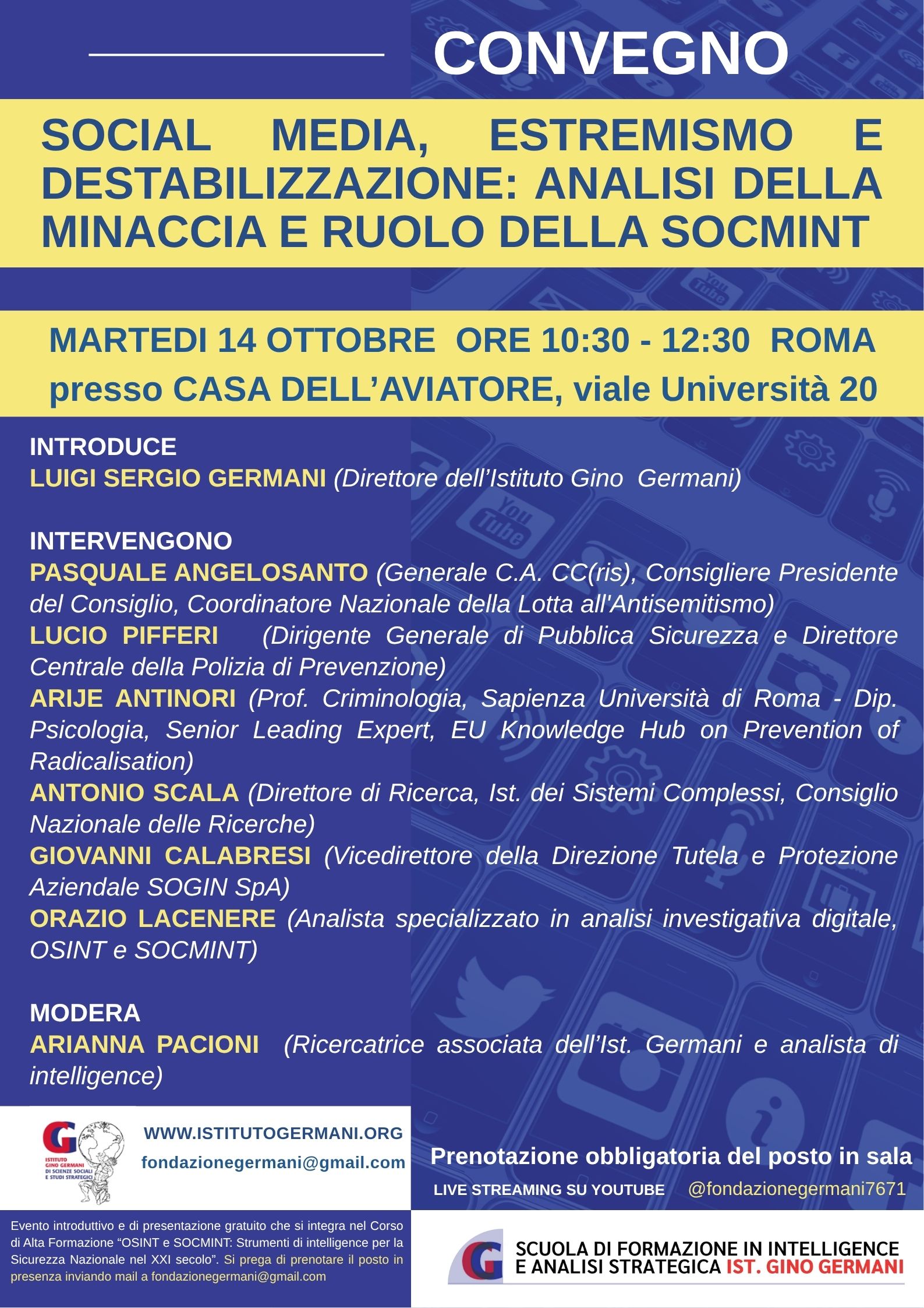 Social Media, Estremismo e Destabilizzazione: Analisi della Minaccia e Ruolo della SOCMINT